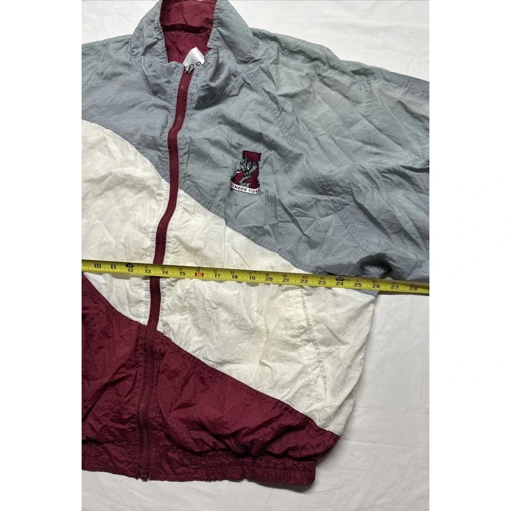 Vintage Alabama Crimson Tide Tracksuit Mens XL Windbreaker Jacket & Pants Set